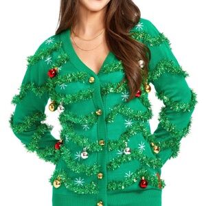Tipsy Elves Women's Ugly Christmas Cardigan Size MM brand new!  Only tried on.